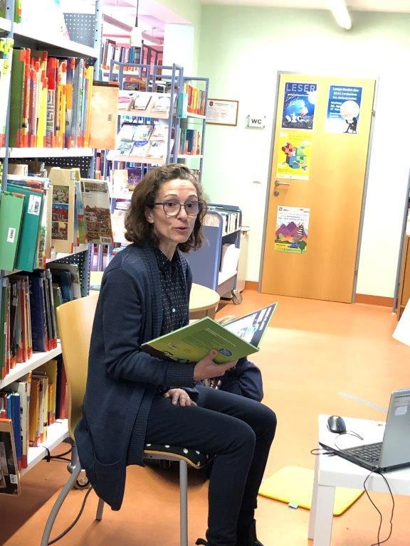 Lesung von Melanie Laibl in Gloggnitz (c) Rita Koisek Stadtbücherei Gloggnitz