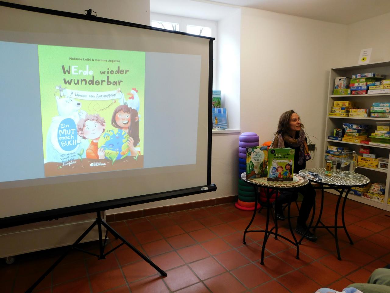 Lesung von Melanie Laibl in Imst (c) Hanna Stolze Stadtbücherei Imst